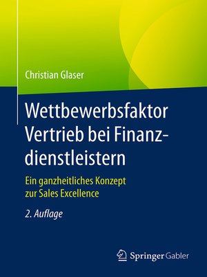cover image of Wettbewerbsfaktor Vertrieb bei Finanzdienstleistern